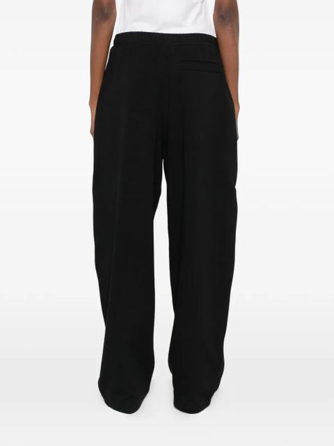 Sportmax Spdnespola drawstring elasticated-waistband track pants - Black