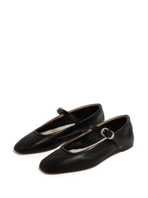 Le Monde Beryl buckle-fastening leather Mary Janes - Black - zdjęcie produktu nr 2