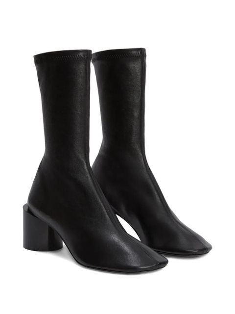Jil Sander block-heel ankle boots - Black - zdjęcie produktu nr 2