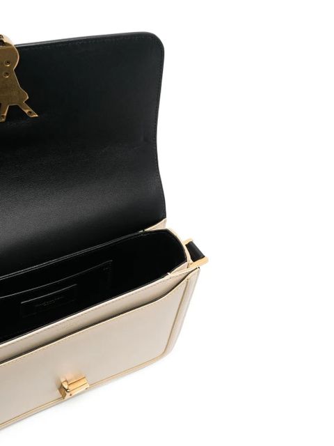 Saint Laurent Solferino two-tone shoulder bag - Black