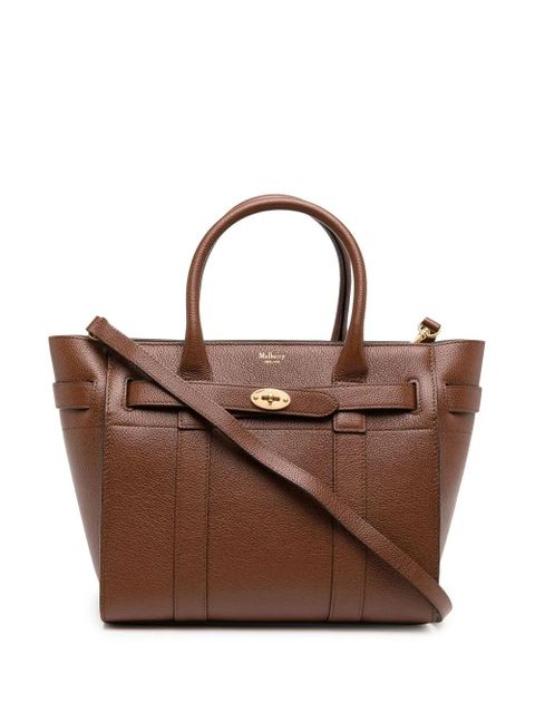 Mulberry small Bayswater zipped tote bag - Brown - zdjęcie produktu nr 1
