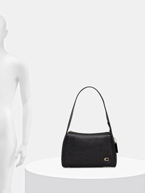 Coach torebka skórzana Lola kolor czarny CCC45