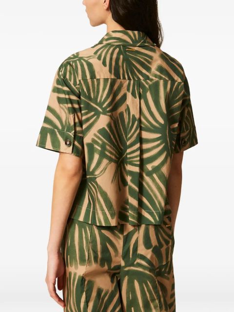 TWINSET print embroidery shirt - Neutrals