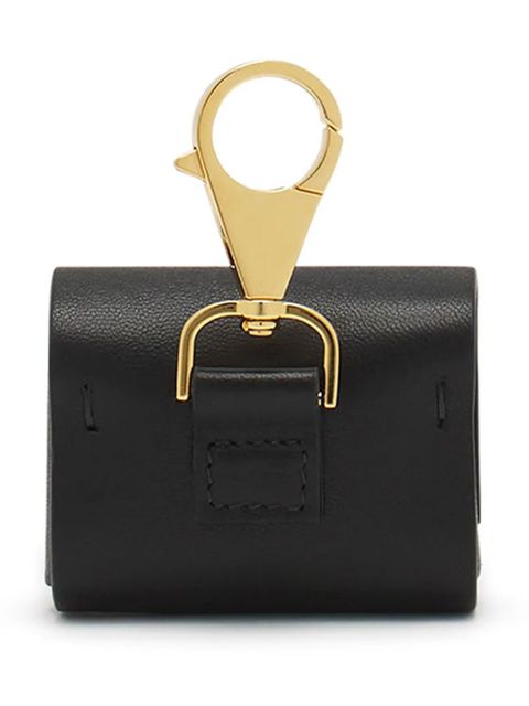 Lanvin logo-print AirPods case - Black