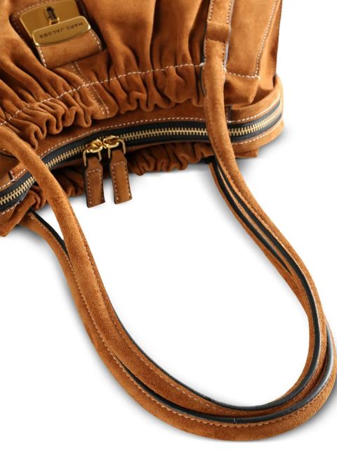 Marc Jacobs Cristina ruched tote bag - Brown - zdjęcie produktu nr 2