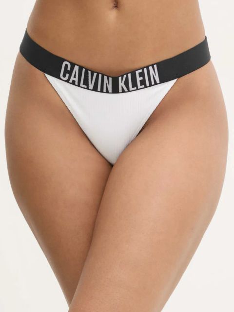 Calvin Klein brazyliany kąpielowe kolor biały KW0KW02753