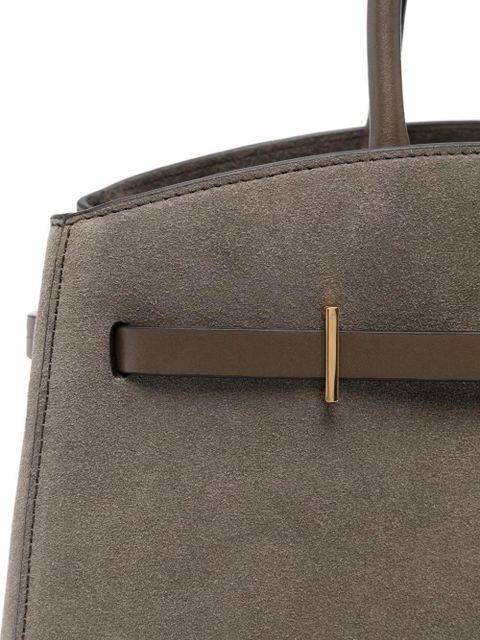 DeMellier Midi Hudson suede bag - Green