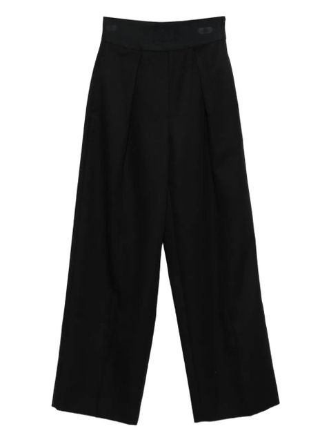 SANDRO pleated-front trousers - Black - zdjęcie produktu nr 1