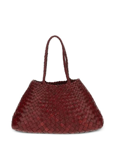 DRAGON DIFFUSION Santa Croce leather tote bag - Red - zdjęcie produktu nr 2
