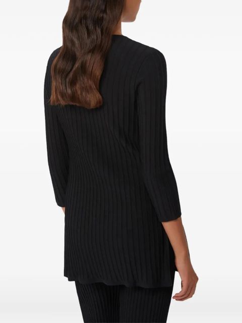 Max Mara ribbed-knit T-shirt - Black
