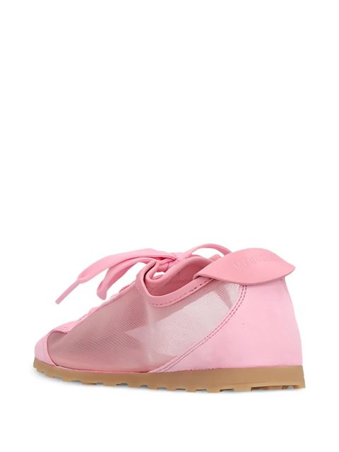 Jacquemus Les Tennis mesh-panel sneakers - White