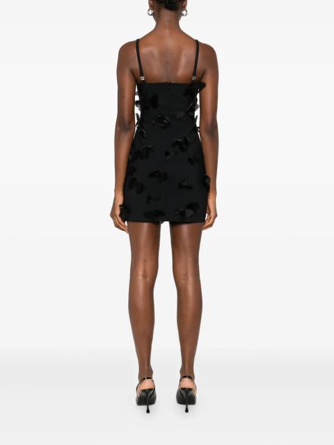 Coperni appliqué-detailing dress - Black