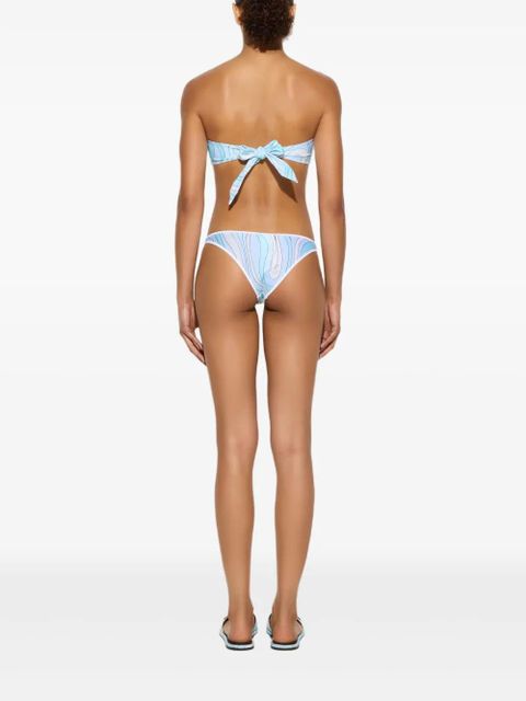 PUCCI marmo-print bikini bottoms - Blue
