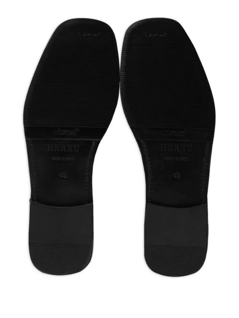 Hereu fringes leather loafers - Black