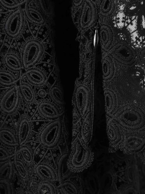 Simkhai lace-detail mini dress - Black - zdjęcie produktu nr 2