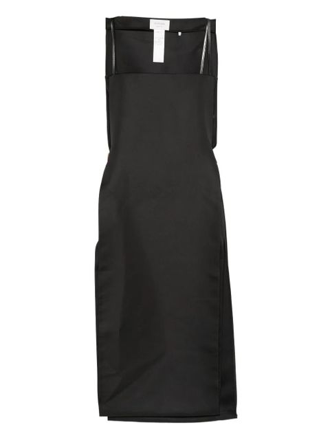 Sportmax square-neck long dress - Black - zdjęcie produktu nr 1