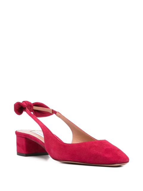 Aquazzura 35mm Very Bow Tie pumps - Pink