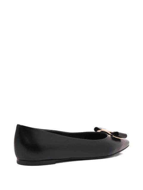 Ferragamo Vara-bow ballet flats - Black