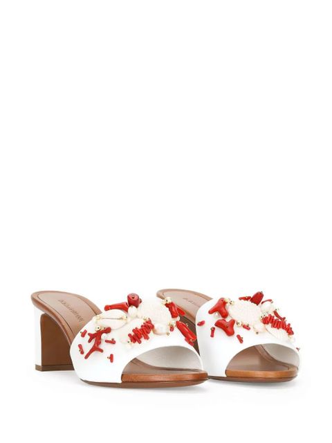 Dolce & Gabbana 60mm leather sandals - White - zdjęcie produktu nr 2