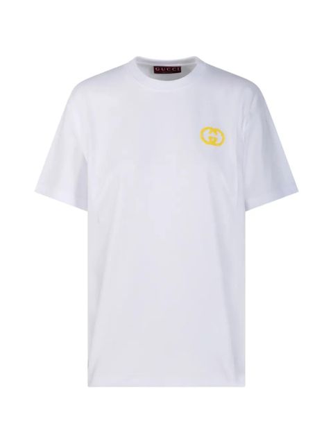 Gucci Interlocking-G logo-detail T-shirt - White - zdjęcie produktu nr 1