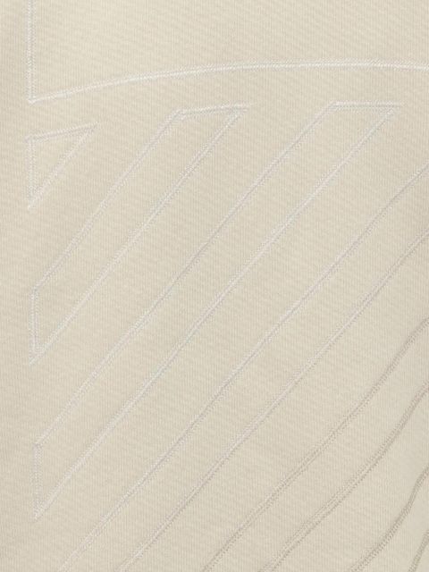 Off-White cotton hoodie - Neutrals