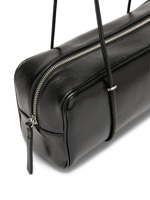BY FAR Kimberly leather shoulder bag - Black