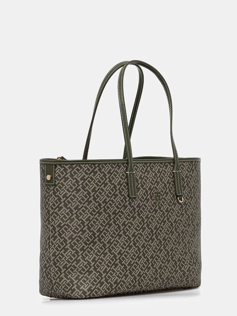 Tommy Hilfiger torebka kolor zielony AW0AW17696 - zdjęcie produktu nr 2