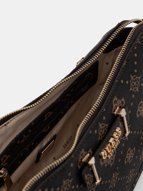 Guess torebka SILIA kolor brązowy HWGP98 90180