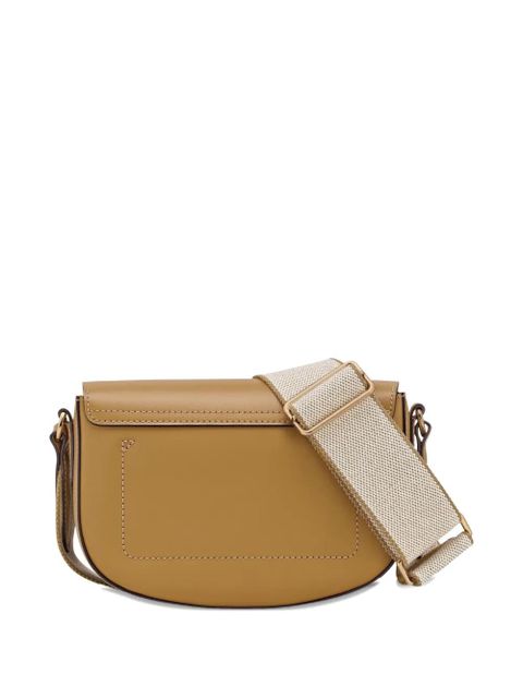 Longchamp leather shoulder bag - Brown
