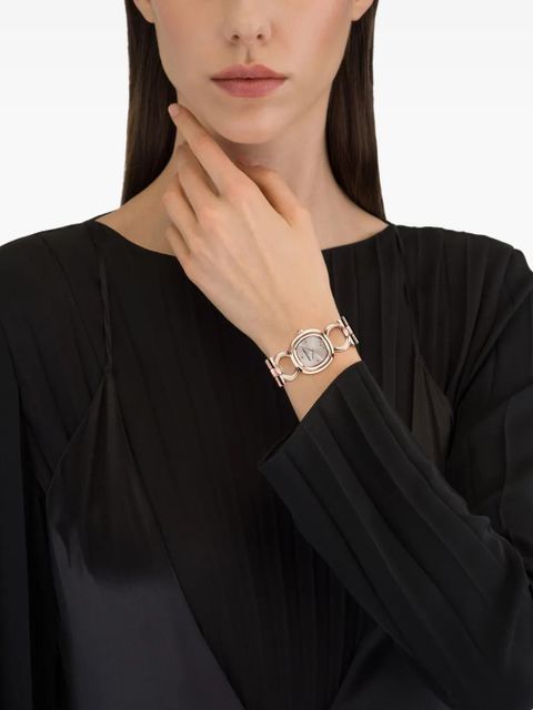 Ferragamo Double Gancini 25mm - Grey - zdjęcie produktu nr 2