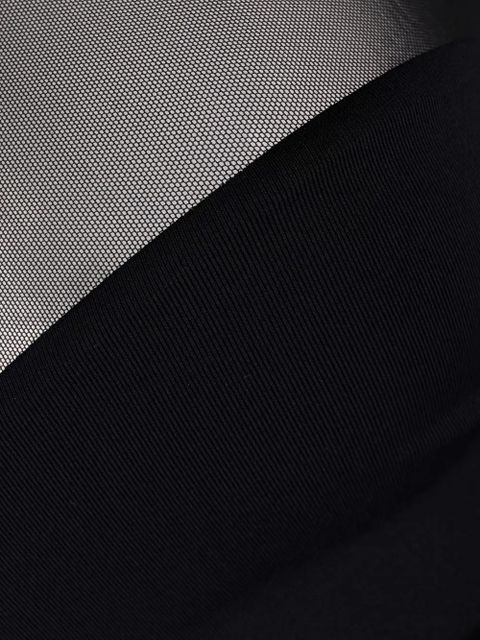 La Reveche Anna tulle-panel bikini top - Black - zdjęcie produktu nr 2