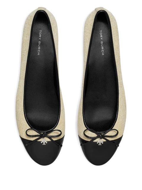 Tory Burch Cap-Toe bow ballet flats - Multicolour - zdjęcie produktu nr 2
