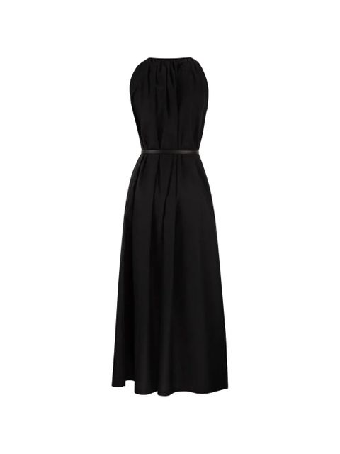 Max Mara halterneck belted maxi dress - Black - zdjęcie produktu nr 2