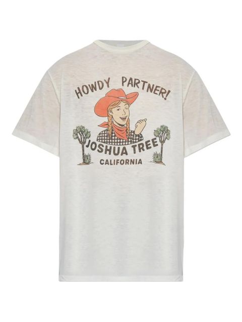 RE/DONE printed T-shirt - White - zdjęcie produktu nr 1