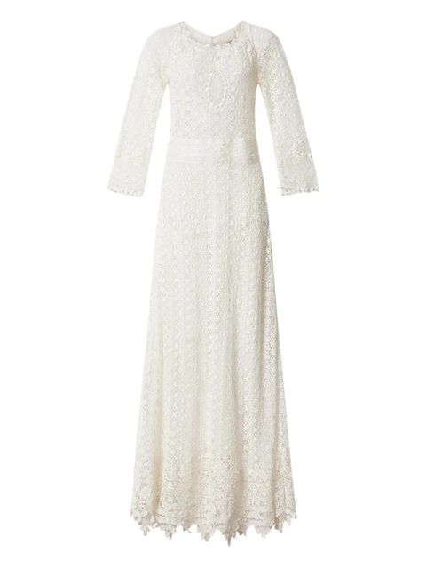 ISABEL MARANT x Hayra lace belted dress - White - zdjęcie produktu nr 1