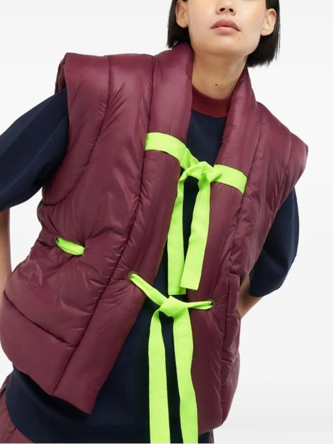 Barbour x Roksanda Arna gilet - Red