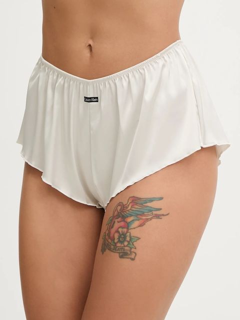 Calvin Klein Underwear damskie kolor beżowy satynowa LV00QF8395 - zdjęcie produktu nr 1