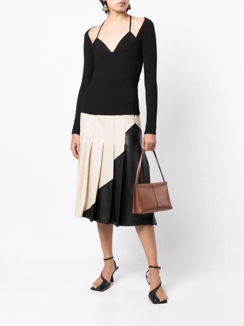 Simkhai Core Jayline layered top - Black