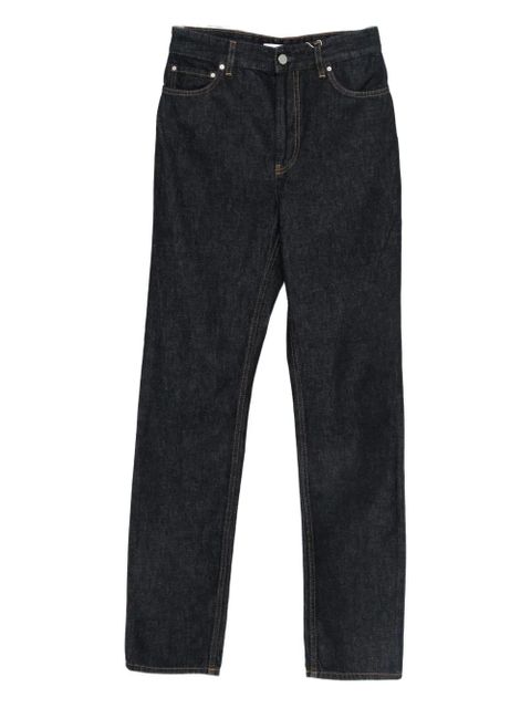 TOTEME high-rise slim-fit jeans - Blue