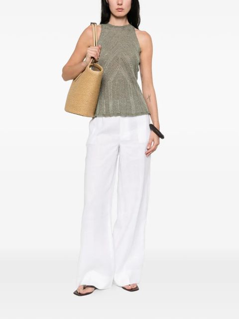 TWINSET drawstring trousers - White - zdjęcie produktu nr 2