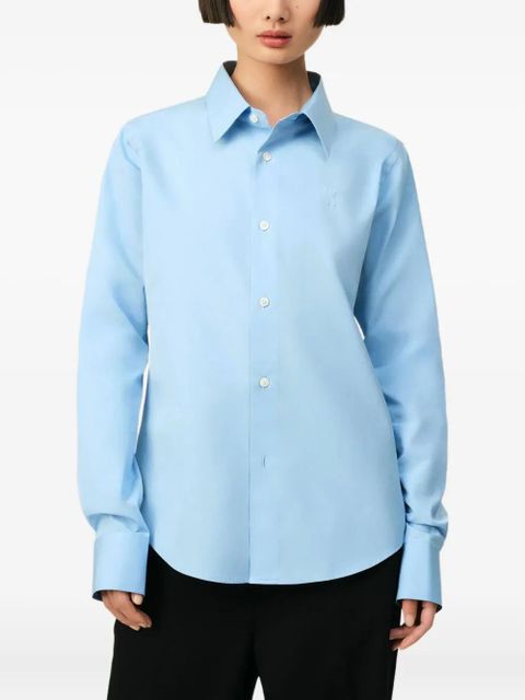 AMI Paris Ami de Coeur cotton shirt - Blue