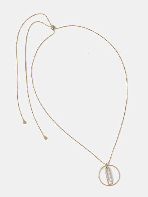 DKNY naszyjnik z zawieszką damski metalowy - zdjęcie produktu nr 2