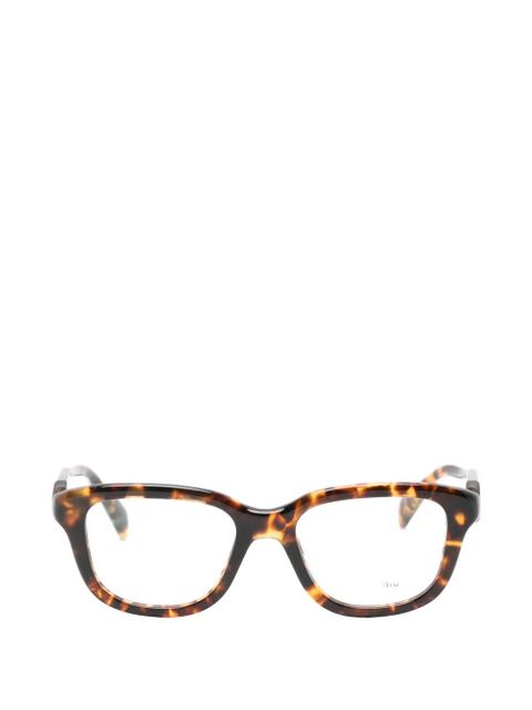 Miu Miu Eyewear tortoiseshell-pattern glasses - Brown - zdjęcie produktu nr 1