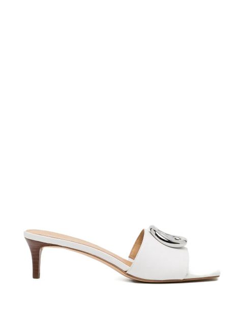 Michael Kors 40mm logo kitten heel sandals - White - zdjęcie produktu nr 1