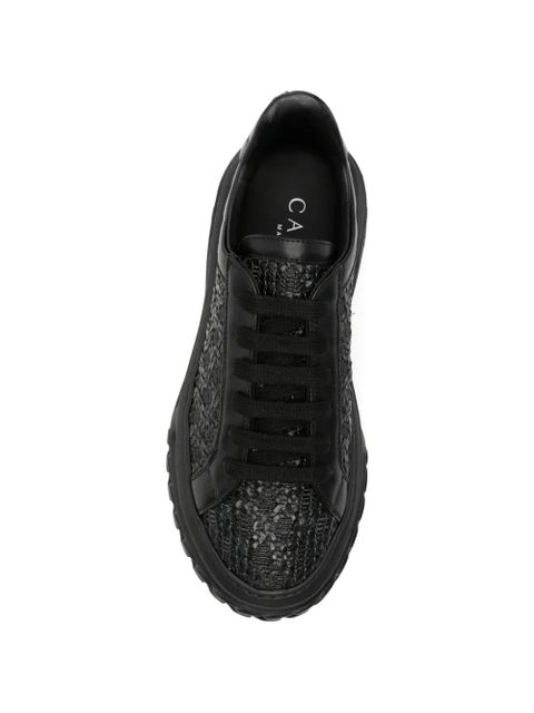 Casadei lace-up sneakers - Black