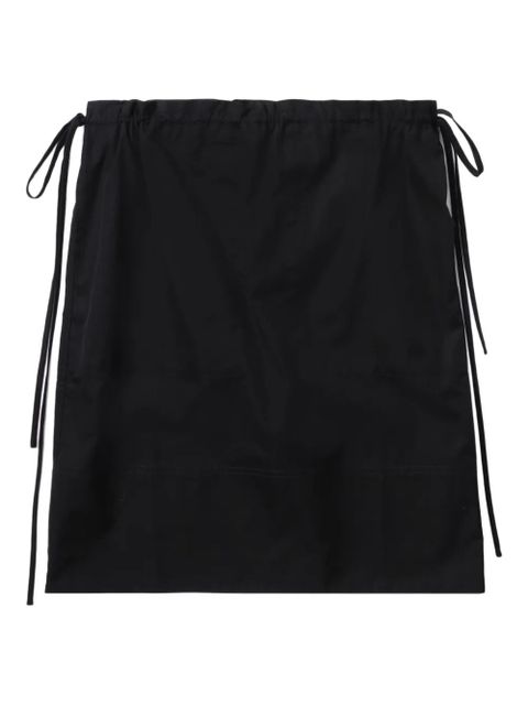TOTEME drawstring-waist skirt - Black - zdjęcie produktu nr 1