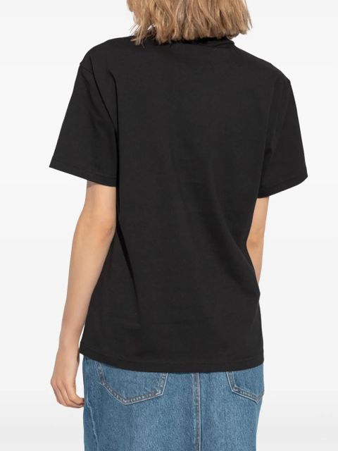 Alexander Wang logo-print cotton T-shirt - Black - zdjęcie produktu nr 2
