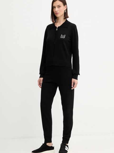 Liu Jo dres damski kolor czarny TF5249.MS63L - zdjęcie produktu nr 1