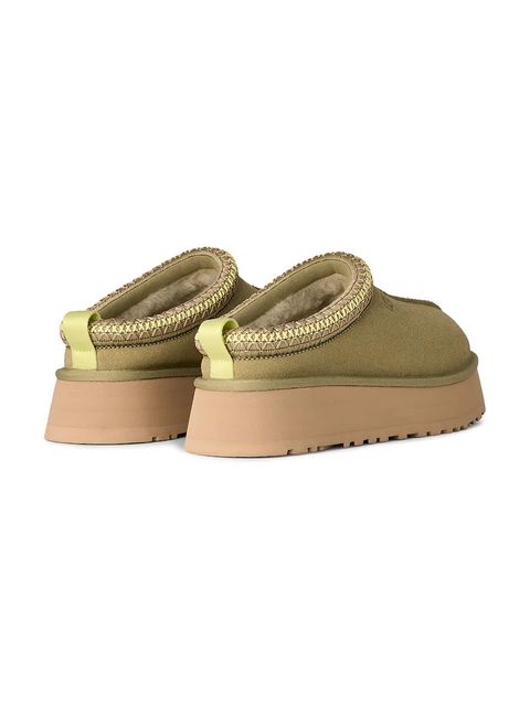 UGG kapcie zamszowe Tazz II kolor zielony 1174471.MBRS - zdjęcie produktu nr 2