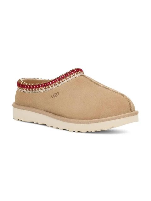 UGG kapcie zamszowe Tasman kolor beżowy 5955 - zdjęcie produktu nr 2